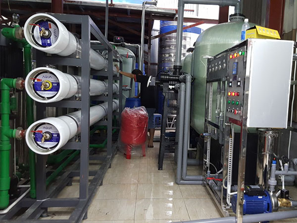 Hệ thống lọc nước RO 5m3/h cho ngành sản xuất điện tử